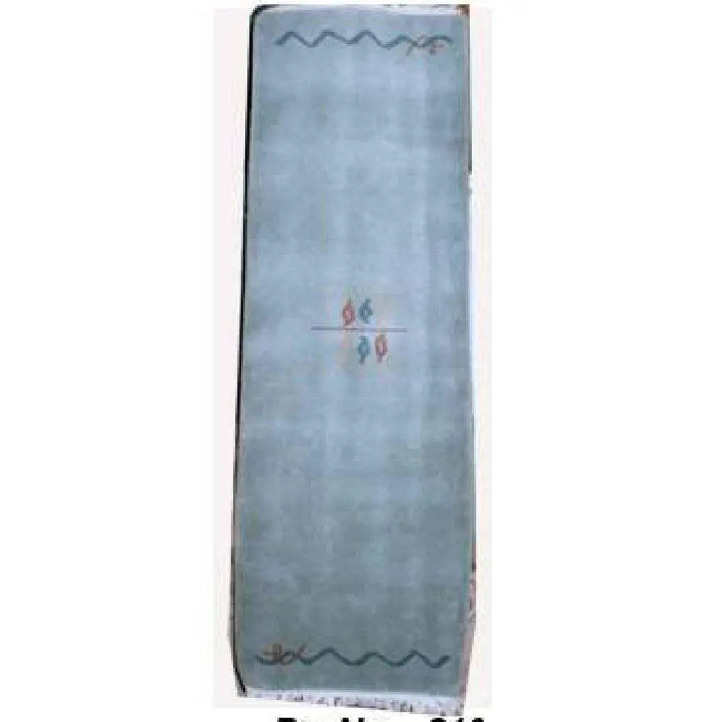 One Of The Kind Indian Hand-Knotted Gabbeh Rug 8'2" X 2'9"